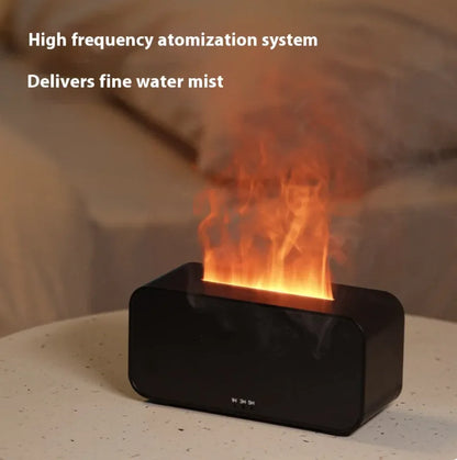 Difusor de Aromas con Efecto Llama - Humidificador Ultrasónico | NivoraDeco